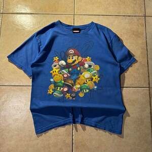 Vintage y2k 2007 nintendo blue Mario Tee Size XS in Womens